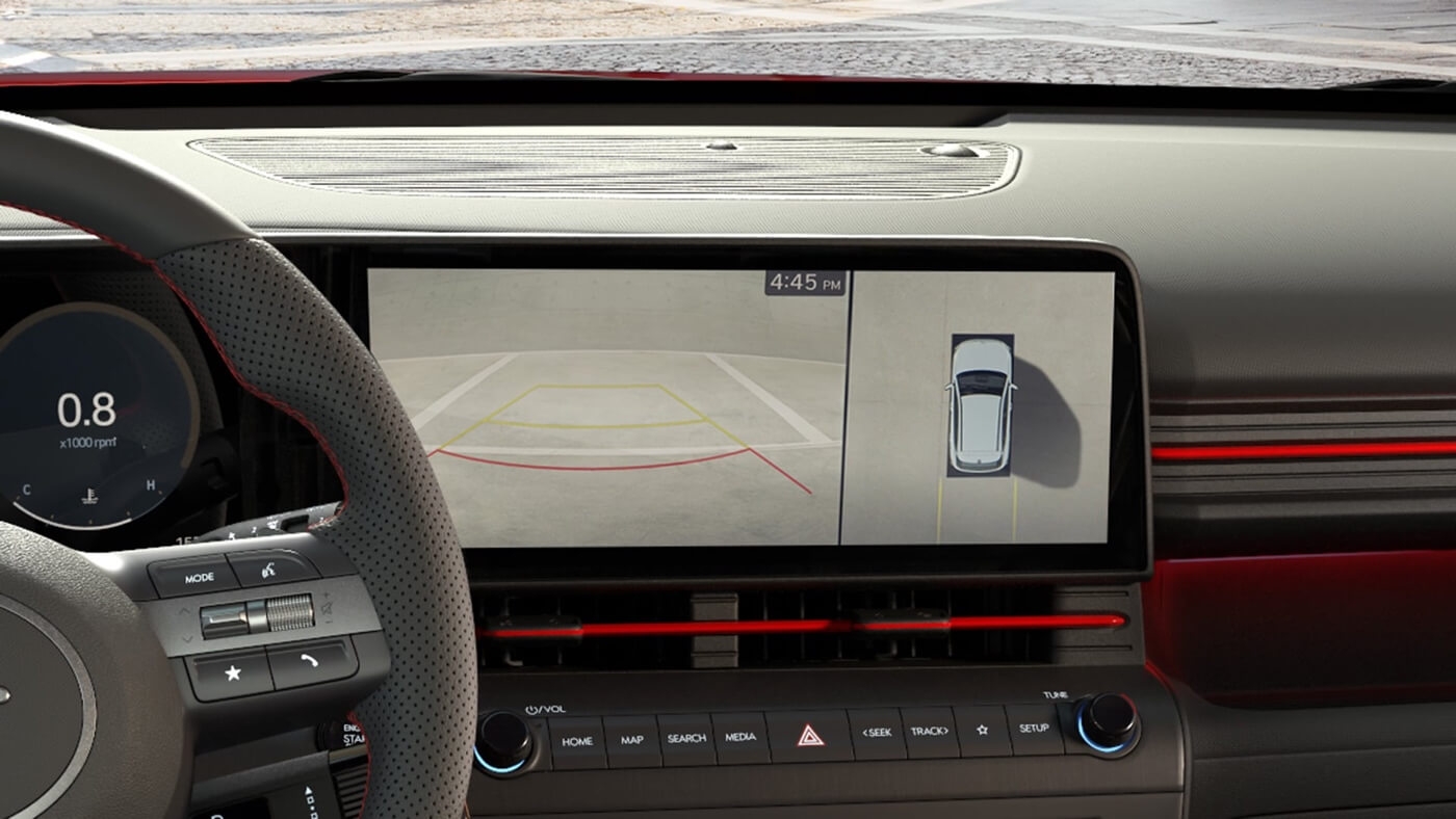 Fonctionnalités **Hyundai SmartSense** du Hyundai Kona 2026.