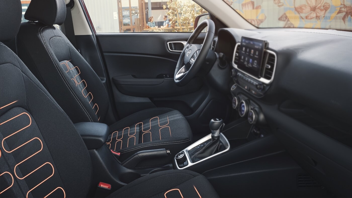 Les sièges avant chauffants du Hyundai Venue 2026.