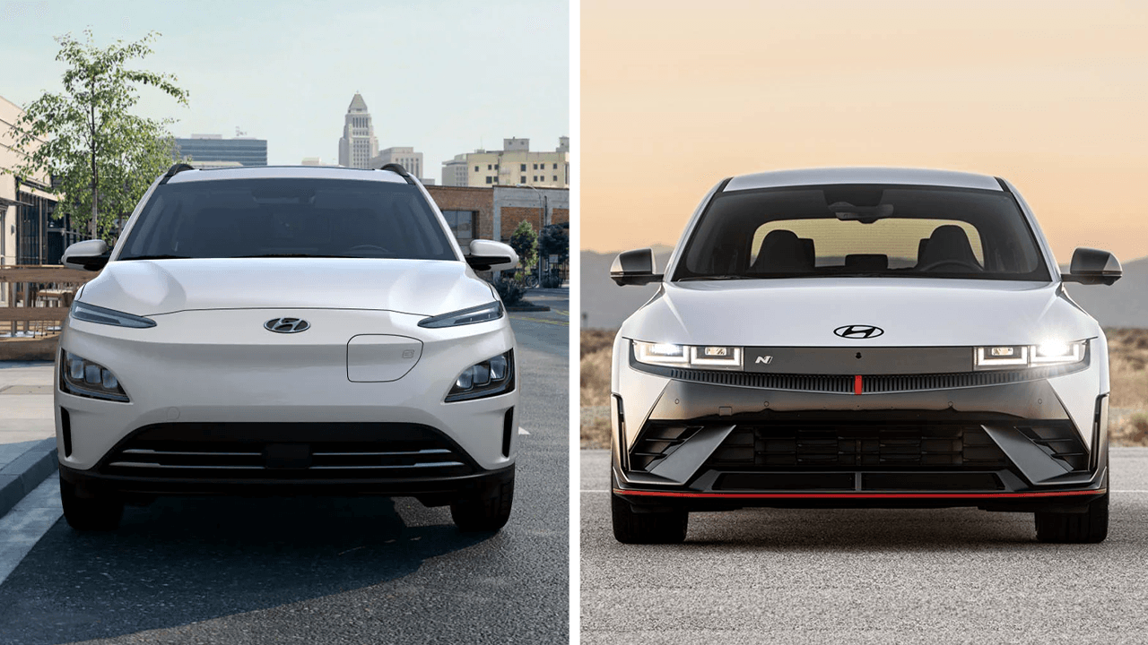 Hyundai Kona EV vs Ioniq 5 : les différences